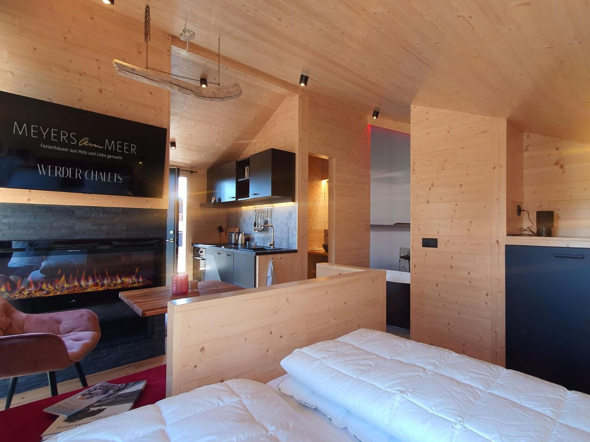 Werder Chalet -- Wolke 7 -- Ostsee-Strand 150M I Sauna I Ekamin I Tiny House Fuer 2 Personen I By "Meyers Am Meer" Boiensdorf Eksteriør bilde